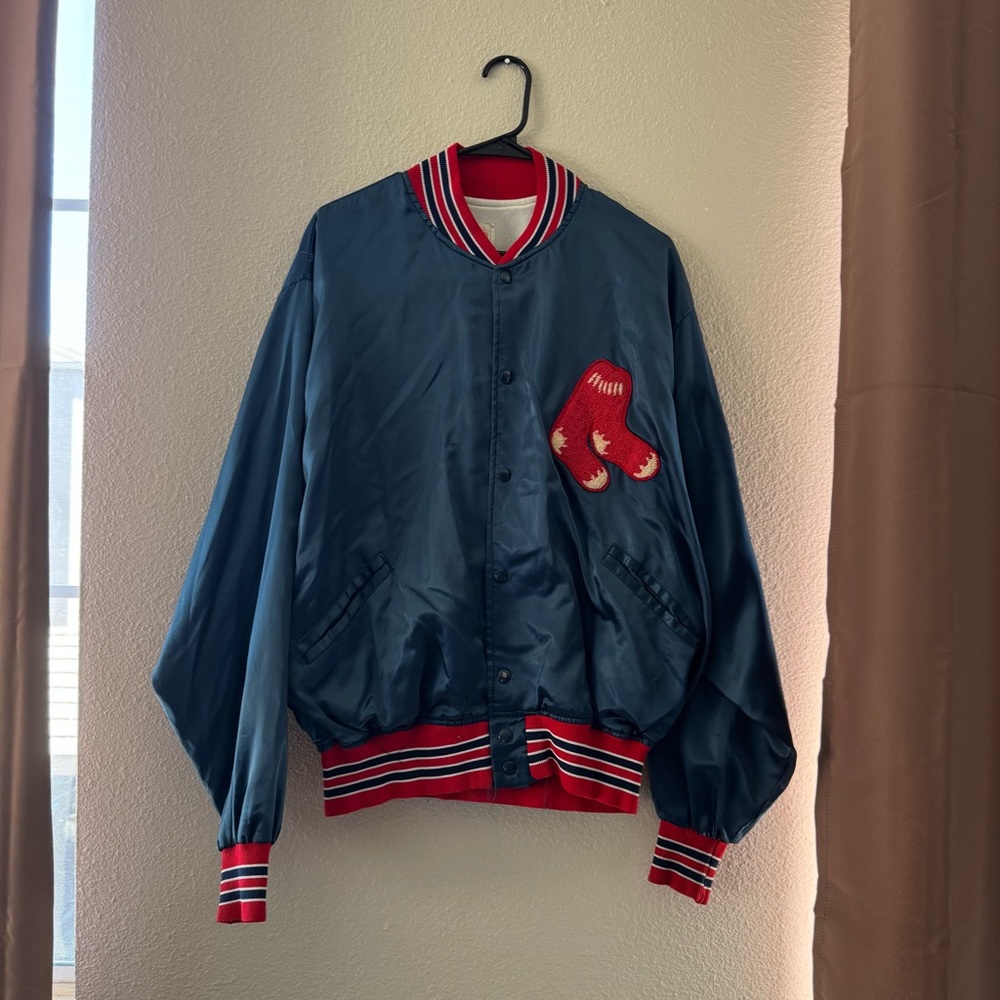 Vintage Red Sox Varsity Jacket
